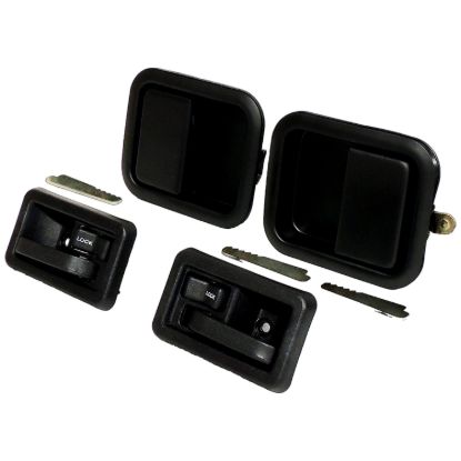 Picture of Crown Automotive Jeep Replacement Exterior Door Handle Set - 55076222MK