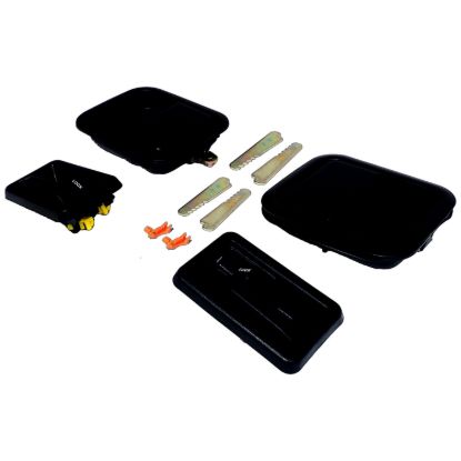 Picture of Crown Automotive Jeep Replacement Exterior Door Handle Set - 55076222MK