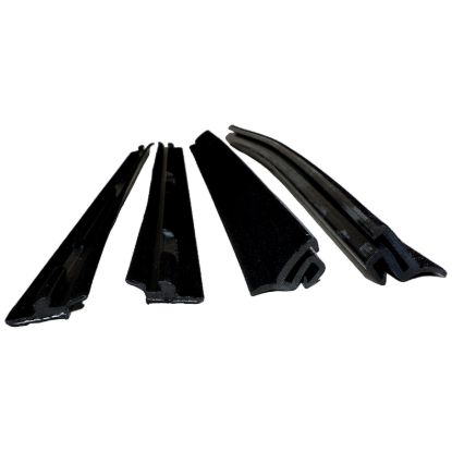 Picture of Crown Automotive Jeep Replacement Door Window Belt Weatherstrip Kit - 55235408K4