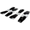 Picture of Crown Automotive Jeep Replacement Door Hinge Set - 55395384K8