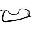 Picture of Crown Automotive Jeep Replacement Door Seal - 55399214AF