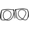 Picture of Crown Automotive Jeep Replacement Door Seal Kit - 55399214K