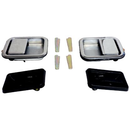 Picture of Crown Automotive Jeep Replacement Exterior Door Handle Set - 5758172MK