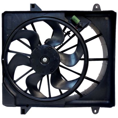 Picture of Crown Automotive Jeep Replacement Engine Cooling Fan Assembly - 68033228AA