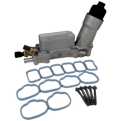Picture of Crown Automotive Jeep Replacement Engine Oil Filter Housing and Cooler Assembly - 68105583AL