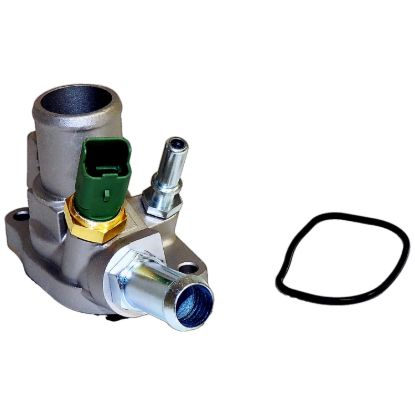 Picture of Crown Automotive Jeep Replacement Engine Coolant Thermostat Housing Assembly - 68211424AA