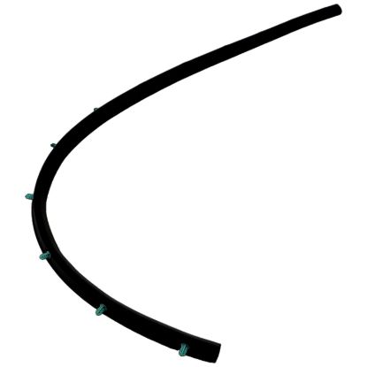 Picture of Crown Automotive Jeep Replacement Hood Seal - 68295588AC
