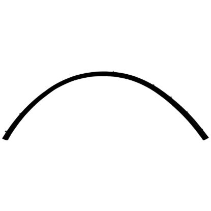 Picture of Crown Automotive Jeep Replacement Hood Seal - 68295588AC