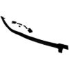 Picture of Crown Automotive Jeep Replacement Tailgate Seal - 68430089AA