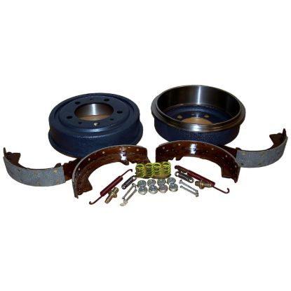 Picture of Crown Automotive Jeep Replacement Drum Brake Shoe and Drum Kit - 808770KL