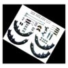 Picture of Crown Automotive Jeep Replacement Drum Brake Shoe Kit - 8133818MK