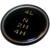 Picture of Crown Automotive Jeep Replacement Transfer Case Shift Knob Emblem - J3241430