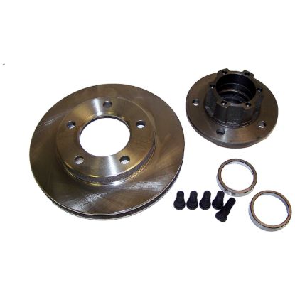 Picture of Crown Automotive Jeep Replacement Disc Brake Rotor and Hub Assembly - J5356183