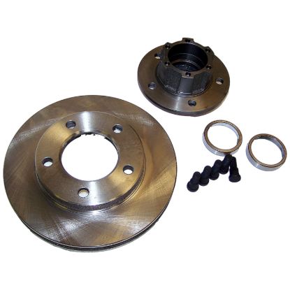 Picture of Crown Automotive Jeep Replacement Disc Brake Rotor and Hub Assembly - J5356183