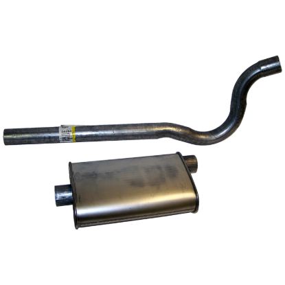 Picture of Crown Automotive Jeep Replacement Exhaust Muffler and Pipe Assembly - J5362725