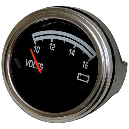 Picture of Crown Automotive Jeep Replacement Voltmeter Gauge - J8126659