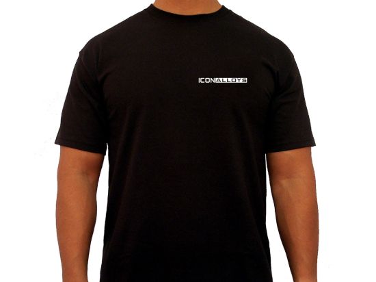 Picture of ICON Alloys T-Shirt - ICONALLOY-TEE-STD-BLK-L