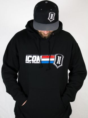 Picture of ICON Vehicle Dynamics Sweatshirt - ICON-HOODY-GI-BLK-XXXL