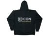 Picture of ICON Vehicle Dynamics Sweatshirt - ICON-HOODY-STD-BLK-XXXL