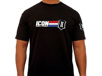 Picture of ICON Vehicle Dynamics T-Shirt - ICON-TEE-GI-BLK-XXXL