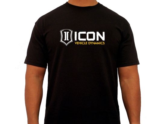 Picture of ICON Vehicle Dynamics T-Shirt - ICON-TEE-RD-BLK-S