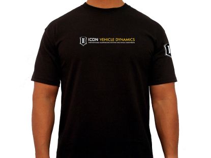 Picture of ICON Vehicle Dynamics T-Shirt - ICON-TEE-STD-BLK-S
