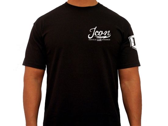 Picture of ICON Vehicle Dynamics T-Shirt - ICON-TEE-VIN-BLK-L