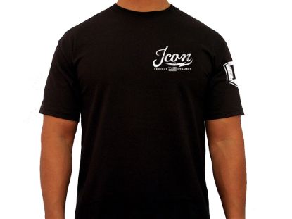 Picture of ICON Vehicle Dynamics T-Shirt - ICON-TEE-VIN-BLK-M