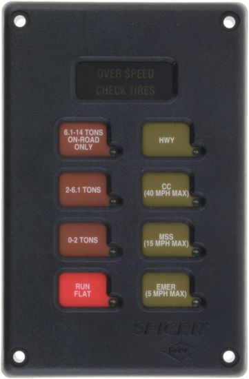 Picture of Spicer Tire Pressure Monitoring System (TPMS) Control Unit - 676499