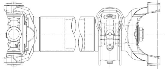 Picture of Spicer Drive Shaft - 917099-4802