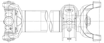 Picture of Spicer Drive Shaft - 917099-5013