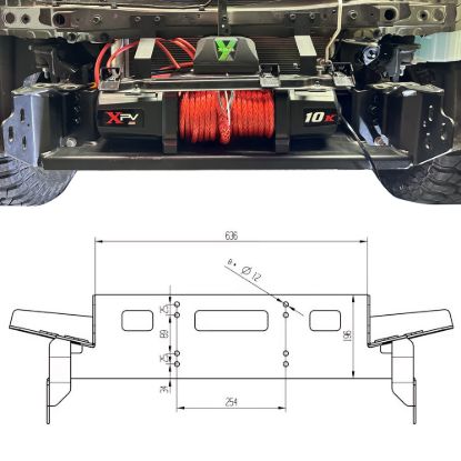Picture of VANGUARD Bumper - VGHDB-BEDABK-LED