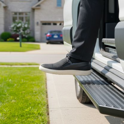 Picture of VANGUARD Running Board - VGSSB-BEFCBK