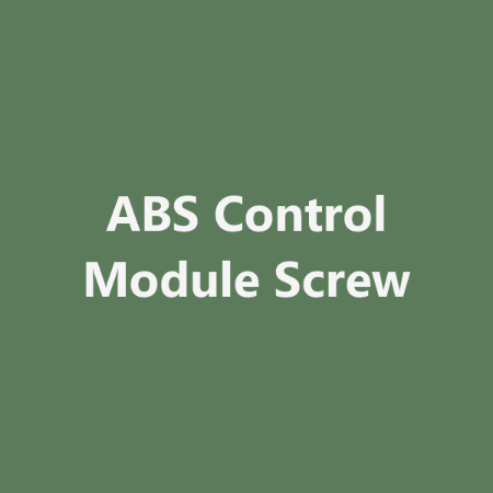 Picture for category ABS Control Module Screw