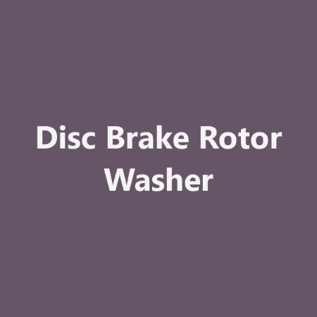 Picture for category Disc Brake Rotor Washer