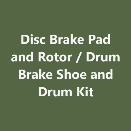 Picture for category Disc Brake Pad and Rotor / Drum Brake Shoe and Drum Kit