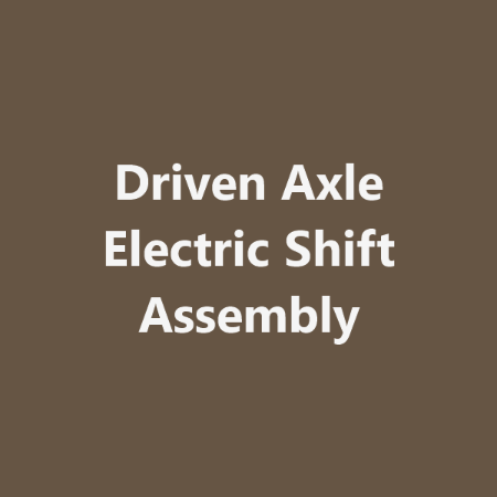 Picture for category Driven Axle Electric Shift Assembly