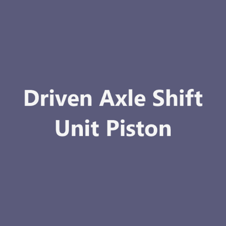 Picture for category Driven Axle Shift Unit Piston
