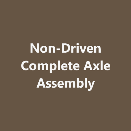 Picture for category Non-Driven Complete Axle Assembly