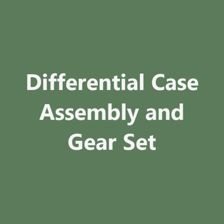 Picture for category Differential Case Assembly and Gear Set