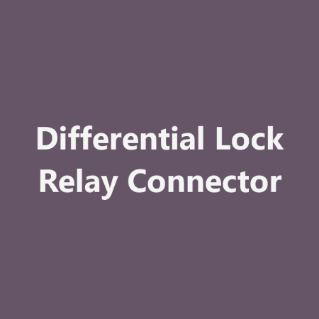 Picture for category Differential Lock Relay Connector