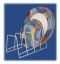 AP PRODUCTS PLATE RACK - WHITE - 004213
