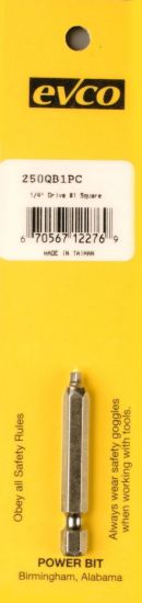 AP PRODUCTS SQUARE RECESS POWER BIT 1 - 250QB1P3C