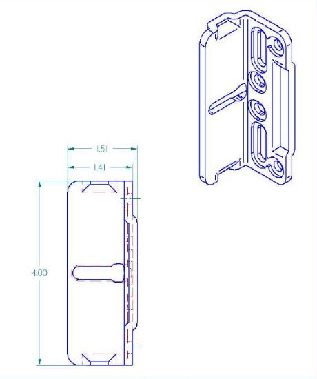 BAL NORCO SLIDE OUT BRACKET - P854750