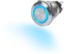 BLUE SEA SWITCH BUTTON SS 10A OFF-ON BLUE - 4160BSS