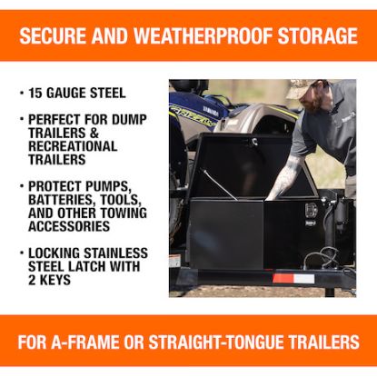 BUYERS PROD TRAILER TONGUE TOOLBOX ST - 1701281