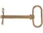 BUYERS PROD HITCH PIN W/COTTER 1INX6-1/4IN - 66125