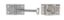 BUYERS PROD HOLD BACK  DOOR 6IN HOOK & KEEPER - DH5006