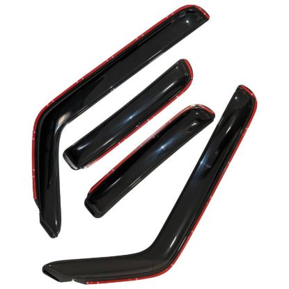 BLACK HORSE RAIN GUARDS - 1494218IN