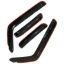 BLACK HORSE RAIN GUARDS - 1494218IN